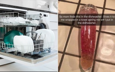 媽媽在洗碗機發現「女兒的按摩棒」噁到想吐決定質問女兒，最後得知真相讓她尷尬到想死啊